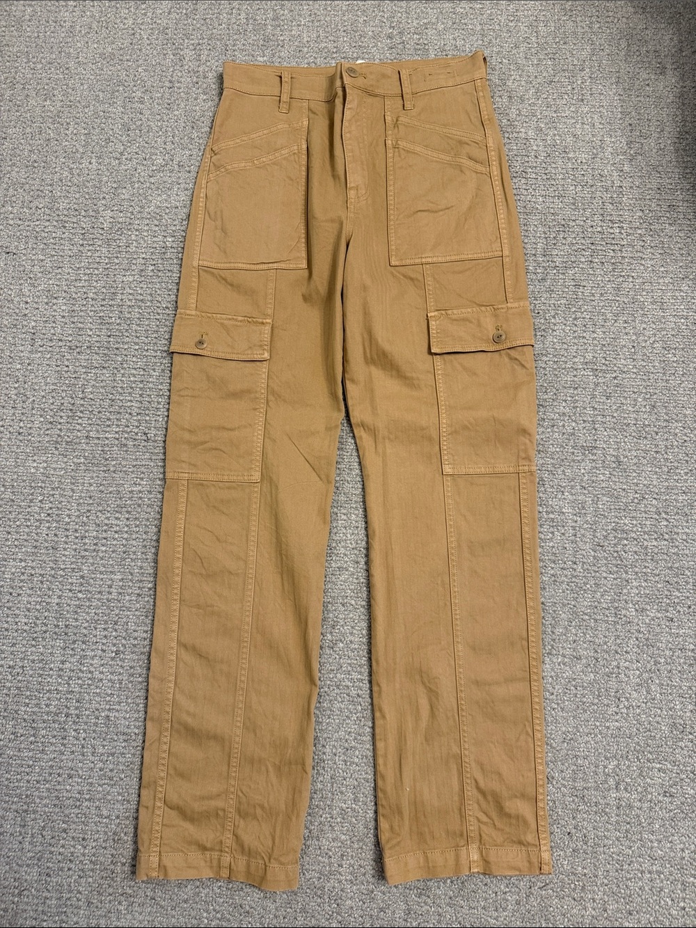 Madewell Women's Cargo Pants in Tan